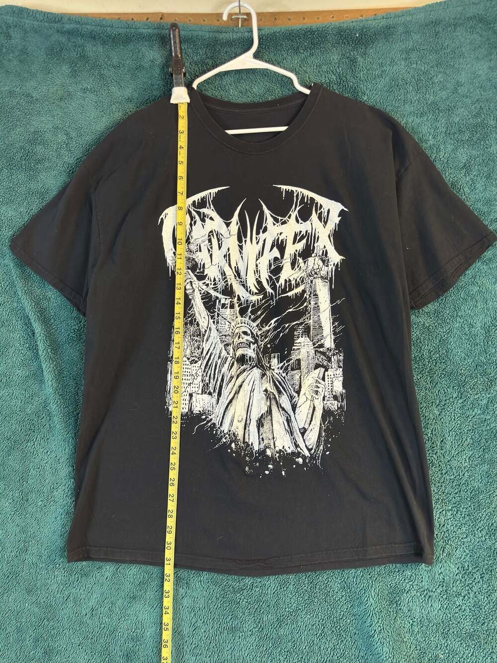 Carnifex One Nation Under Death Metal Graphic T-Shirt Black